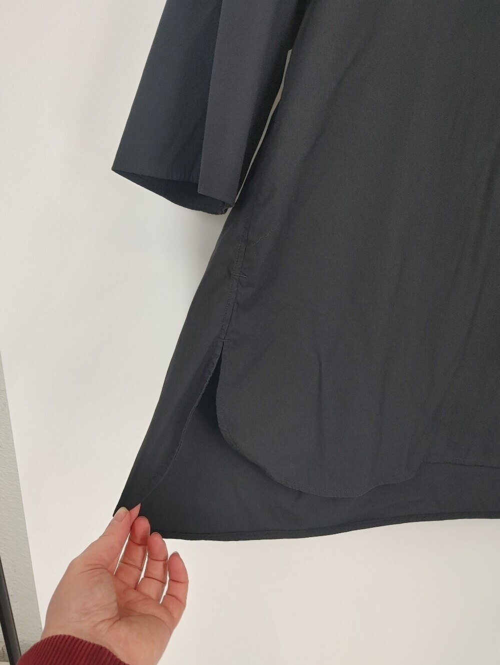 COS Roll Cowl Neck Tunic Top - Picture 3 of 6